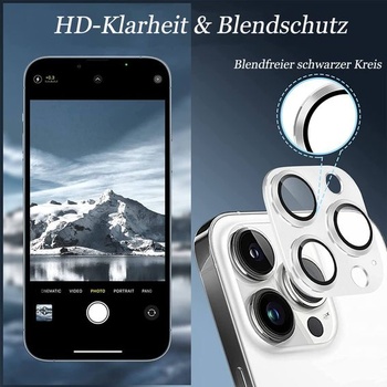 Ochranné puzdro Leedia pre fotoaparát, balenie 2 kusov, kompatibilné s iPhone 13 Pro 6,1 palce / 13