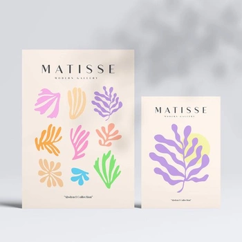 Sada 6 plagátov Nacnic od Henriho Matisse.