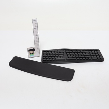 Perixx PERIBOARD-636DE Bezdrôtová ergonomická kompaktná klávesnica, tiché klávesy, technológia