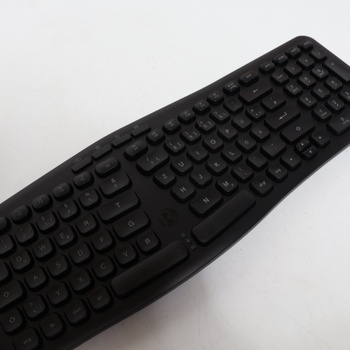 Perixx PERIBOARD-636DE Bezdrôtová ergonomická kompaktná klávesnica, tiché klávesy, technológia
