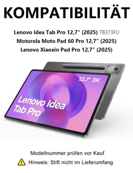 Puzdro s klávesnicou pre Lenovo Idea Tab Pro Tablet 12,7