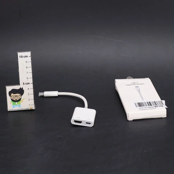 Adaptér Apple USB-C na HDMI 4K @ 240Hz pro iPhone 15 16 MacBook Pro Air iPad Pro, certifikovaný MFi