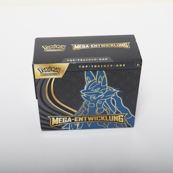 Kartová hra Pokémon Trainer Box: Mega Evolution: Lucario (1 promo karta s plnou grafikou, 9