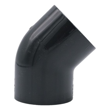 PVC koleno 40 mm - svařovací hrdlo 45 stupňů - 16 barů - bm062 40 mm 1