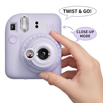Zrkadlo pre autoportréty kompatibilné s Fujifilm Instax mini 12, ľahké príslušenstvo pre