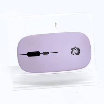 Bezdrôtová myš BQSS, 2,4 GHz s USB prijímačom, optické snímanie 1600 DPI, tiché klikanie, dobíjacia