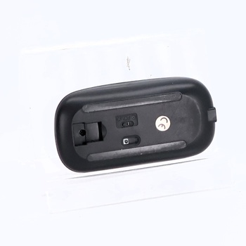Bezdrôtová myš BQSS, 2,4 GHz s USB prijímačom, optické snímanie 1600 DPI, tiché klikanie, dobíjacia