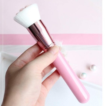 Štětec na make-up, nadýchaný korektor ve tvaru kočičí tlapky pro dámský make-up (b)