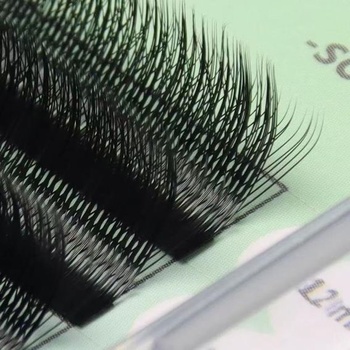 Wimpern Extensions 3D W (3D+čierna, 0,07C, 8-15mm) čierna 0,07C 8-15mm