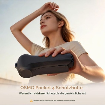Ochranné púzdro Osmo Pocket 4, púzdro pre DJI Osmo Pocket 3, čierne