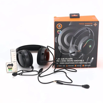 Sluchátka Nova Gaming NG305837, černé