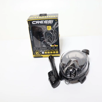 CRESSI since 1946 – Šnorchlovací maska Komodo, celoobličejová maska, suchá se zorným polem 180° –