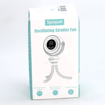 Ventilátor do kočíka Spopal, čierny