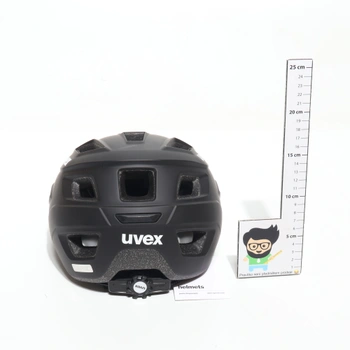 Cyklistická čierna prilba Uvex Access S410987