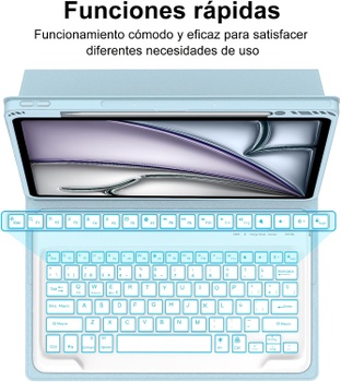 Pouzdro s klávesnicí Tiiomioon iPad Air