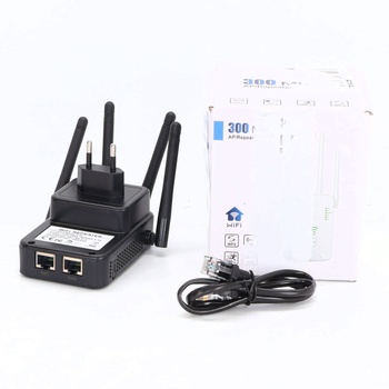 Wifi zesilovač Bfhdbdt 300 Mbit/s, bílý