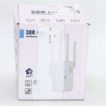 Wifi zesilovač Bfhdbdt 300 Mbit/s, bílý