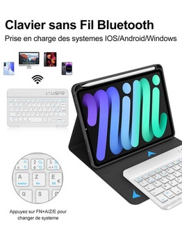 Klávesnica WINCHKING pre iPad Mini 7 2024, Puzdro s klávesnicou pre iPad Mini 8,3 palce 7 2024/