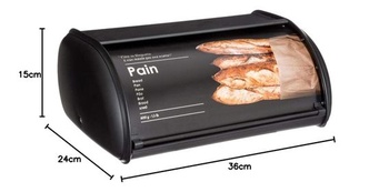 Olovrantový box SG Secret de Gourmet, čierny, 36x24x15 cm 36x24x15 cm bez potlače