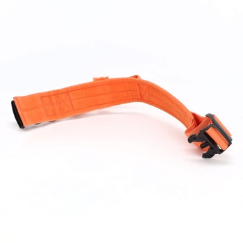 Obojek pro psy OneTigris s kovovou přezkou (oranžový, M)