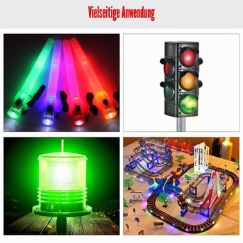 YIXISI 10 kusov 200mm vopred zapojených LED pásikov, 2335 SMD LED, 12-18V LED pásiky, modelárske LED