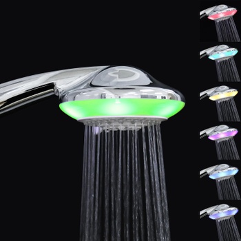 LED sprchová hlavica Jinyomfly