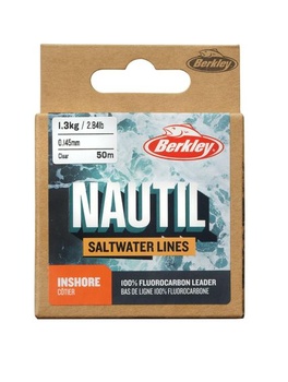 Berkley Nautil Inshore Fluorocarbon Angelschnur, průhledný 0,22 mm | 3,5 kg | 50 m