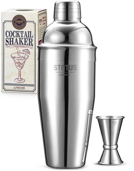 Šejker na koktaily, STNTUS 750ml nerezový šejker na koktaily, barové príslušenstvo, mixér na koktaily