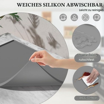 Silikónová podložka pod kávovar – vodeodolná podložka pod kávovar 40 x 60 cm, odnímateľná