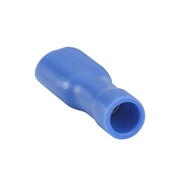 Káblová svorka Heschen pre 1,5–2,5 mm² (16–14 AWG), FDFD2-187, vinylová, plne izolovaná, 4,8 x 0,5