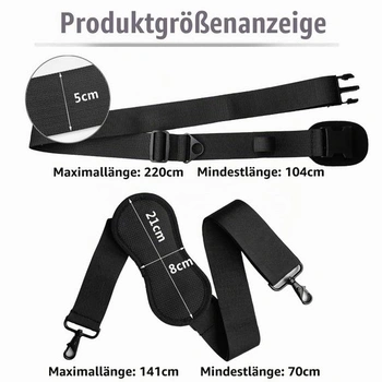 Popruh na surfovací prkno, popruh na paddleboard, popruh na surfovací prkno, ramenní popruh na