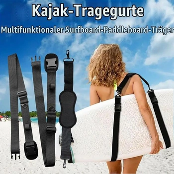 Popruh na surfovací prkno, popruh na paddleboard, popruh na surfovací prkno, ramenní popruh na
