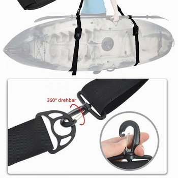 Popruh na surfovaciu dosku, popruh na paddleboard, popruh na surfovaciu dosku, ramenný popruh na