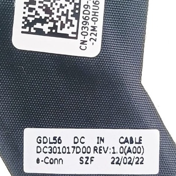 Nabíjecí kabel DC napájecího konektoru pro Dell G15 5511 5515 5520 5521 5525 Ali-enwar M15 R5 R7