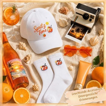 Darčeková sada BBTO Aperol Spritz pre ženy, doplnky na párty a fotku