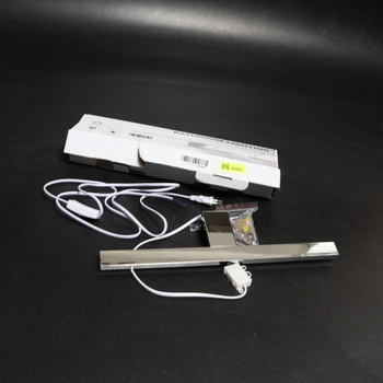 NIORSUN LED osvětlení koupelnového zrcadla 12W 40cm, dvoubarevné, teplota 4000K 6000K, 1100LM,