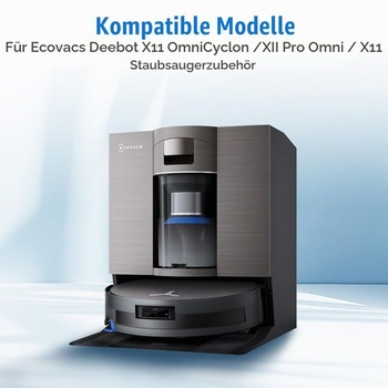 Příslušenství X11 pro robotické vysavače ECOVACS DEEBOT X11 OmniCyclone/X11 Pro Omni /X9 Pro Omni,