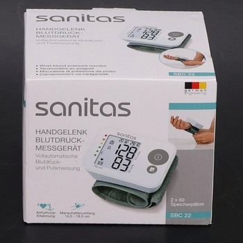 Tlakomer Sanitas SBC22 na zápästie