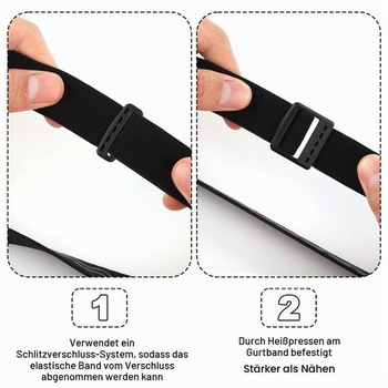 Elastický popruh na čelovku BOXOB kompatibilný s Black Diamond Petzl