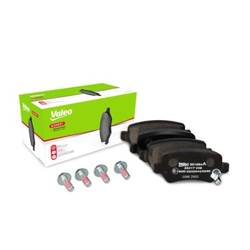 Valeo 4dielna sada brzdových doštičiek Expert 301584A, zadná náprava