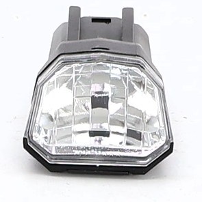 Sada LED svetiel na bicykel Tekwet, 100 LUX spĺňajúci normu StVZO, dobíjací cez USB, vodotesné