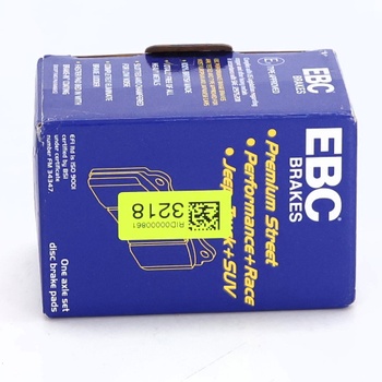 Brzdové doštičky EBC Brakes DP680 Blackstuff