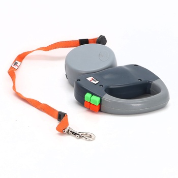Makife Dual Doggie Pet Leash, Dvojité zatahovací vodítko pro psy, Automatické zatahovací vodítko, 3