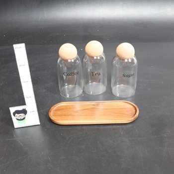 Sklenené dózy Xbopetda Cork Ball 750 ml
