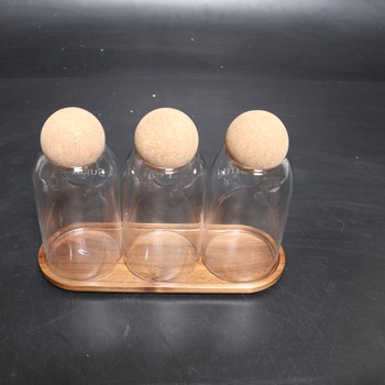 Sklenené dózy Xbopetda Cork Ball 750 ml