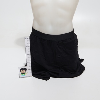 Pánské černé boxerky, 4XL Amazon essentials