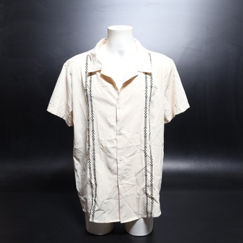 Letná košeľa HMIYA Guayabera béžová vel.XL