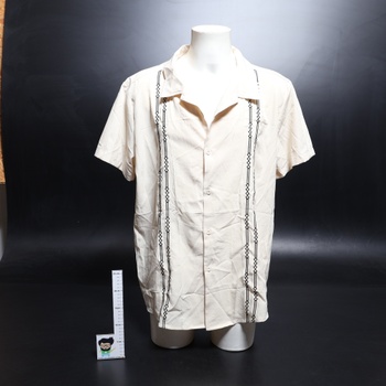 Letná košeľa HMIYA Guayabera béžová vel.XL