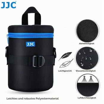 JJC Deluxe vodoodpudivé puzdro na objektívy s ramenným popruhom, rozmer 10 x 16,5 cm, priemer a