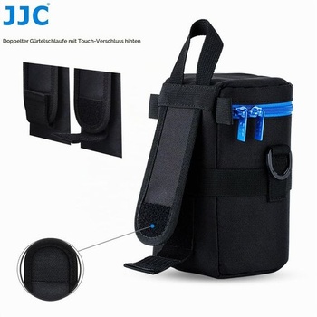 JJC Deluxe vodoodpudivé puzdro na objektívy s ramenným popruhom, rozmer 10 x 16,5 cm, priemer a